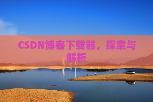 CSDN博客下载器，探索与解析